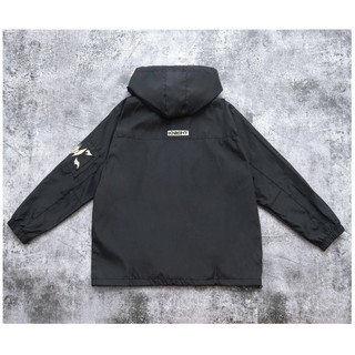 Áo Khoác Dù Đen Thêu Knight Nam Nữ Unisex Form Rộng Oversized