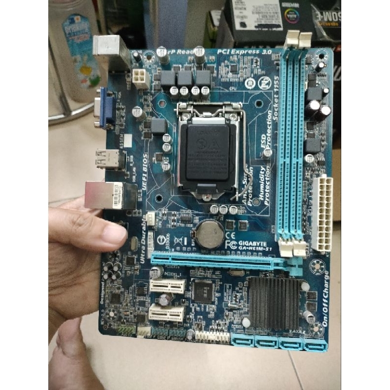 H61 + CPU Xeon E3 1220V2 ~ I5 3470 main có chắn và loa bíp