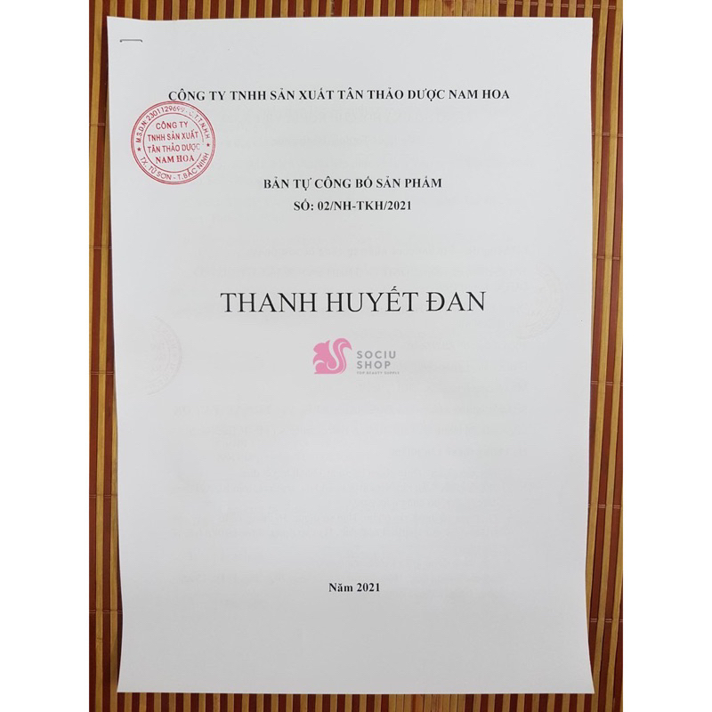 Thanh Huyết Đan TKH