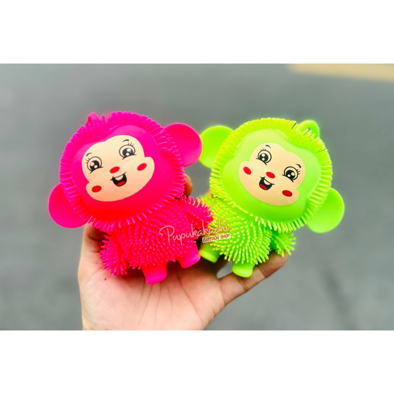 Đồ Chơi Xả Stress Banh Gai/Sâu/Minion/Thú Monster Có Đèn Nhiều Mẫu Cho Bé