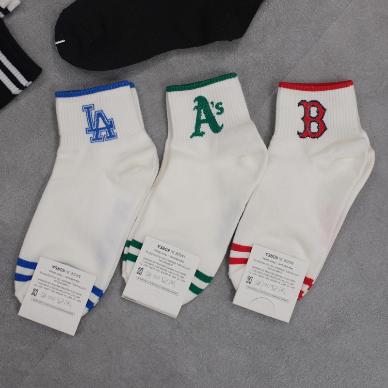 Tất Vớ MLB Hàng Nội Địa Hàn Mẫu Trending - Fox Smeaker