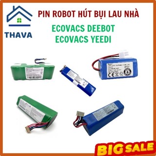 Pin robot hút bụi lau nhà ecovac deebot / yeedi