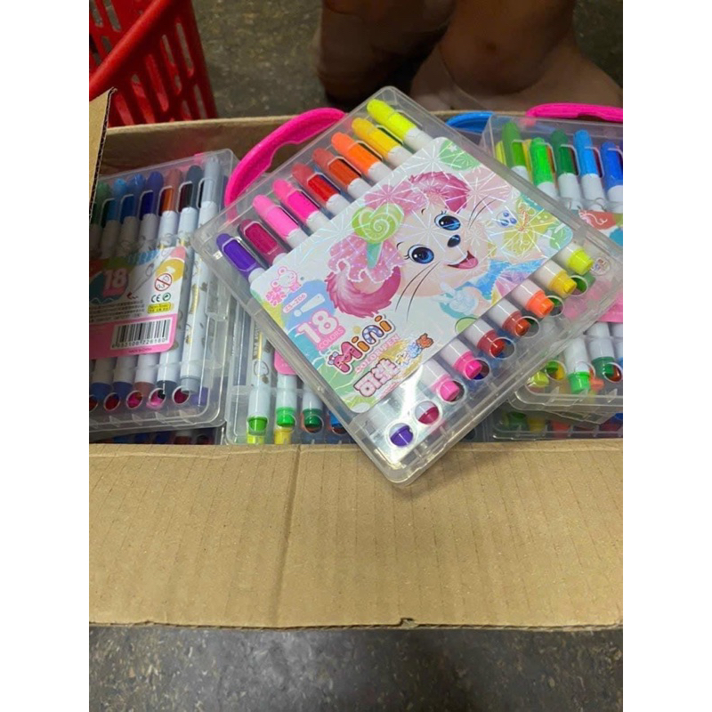 Hộp 24 bút dạ màu 206