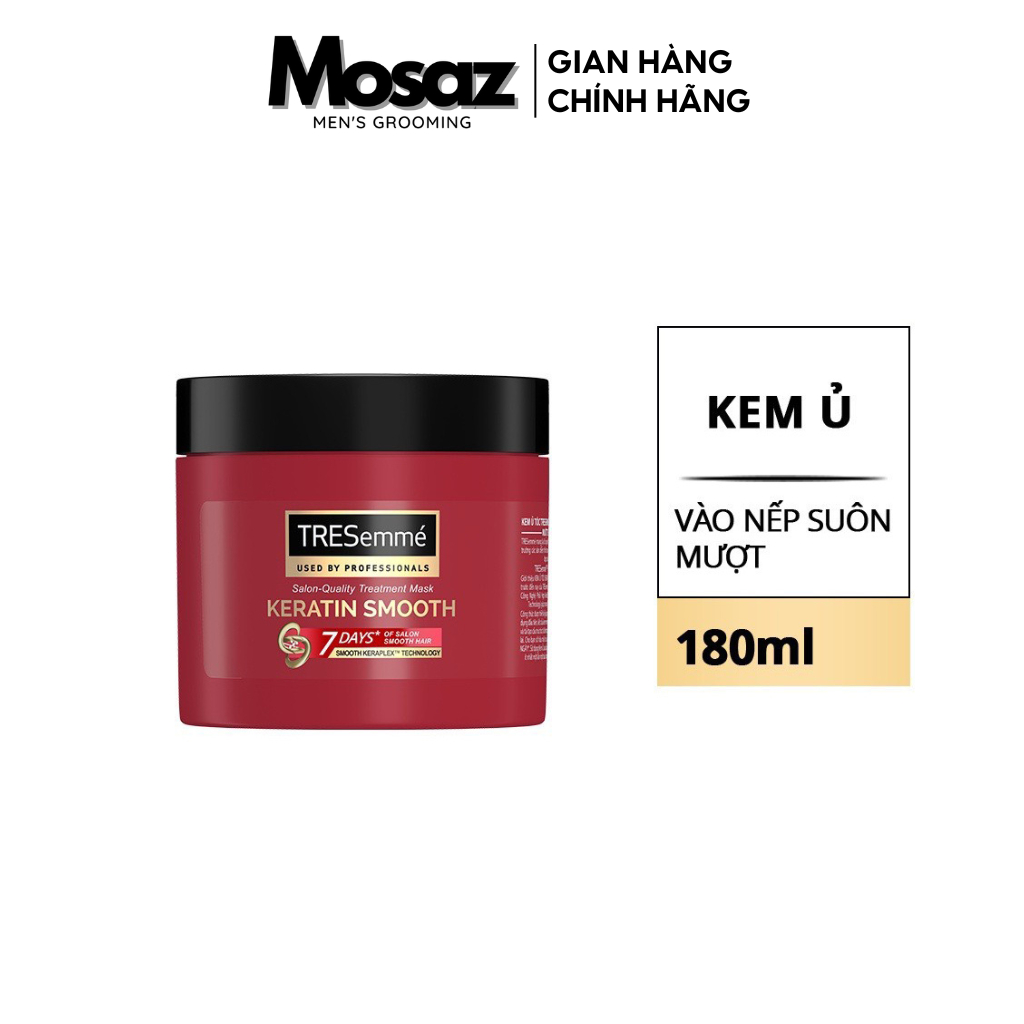 Kem Ủ TRESemmé Keratin Smooth Tóc vào nếp Suôn Mượt Chuẩn Salon