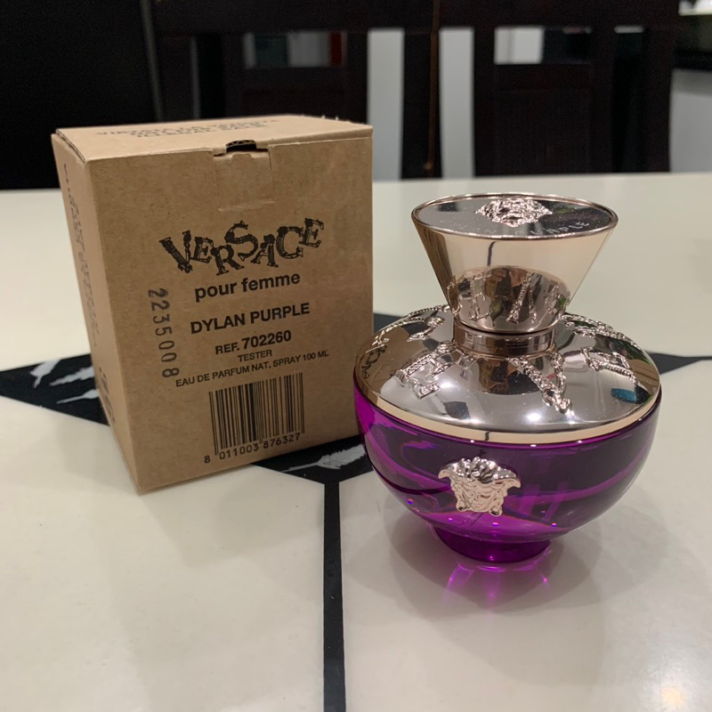 Nước hoa Tester Versace Pour Femme Dylan Purple EDP 100ml (hộp như hình)