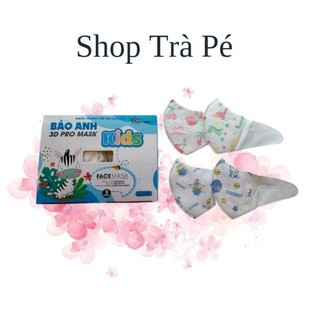 KHẨU TRANG 3D KIDS HỘP 50 CÁI ( TÙY ĐỢT )