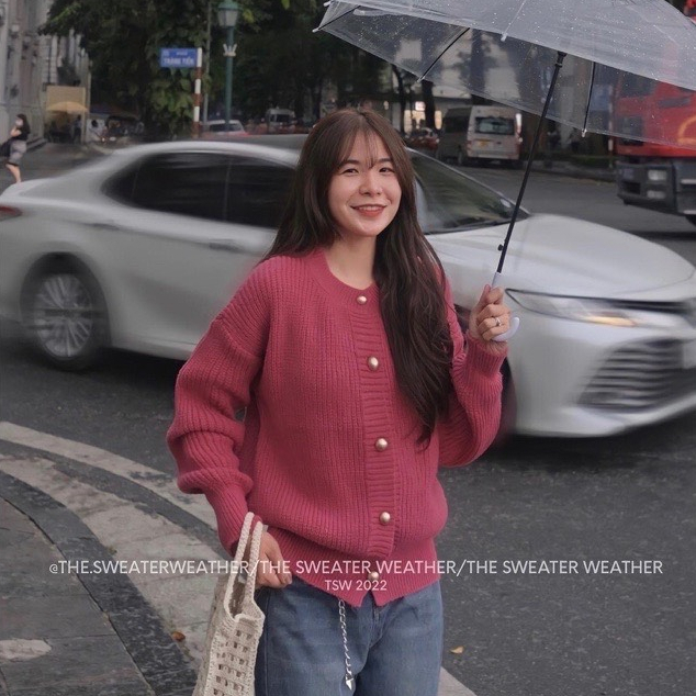 Áo len cardigan cài khuy hàng quảng châu 247plus - Cardigankhuyvang6655_P13k24