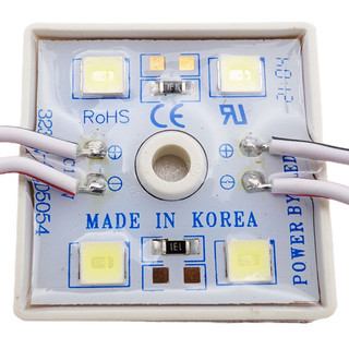 Led module hắt 4 bóng 5054 samsung siêu sáng - dây 20 bóng