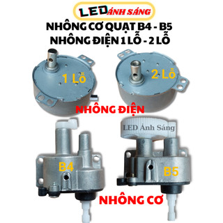 Nhông cơ quạt b4 b5, nhông điện hào quang có lỗ, nhông đảo - túp năng quạt máy