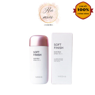 Kem chống nắng Missha Soft Finish Sun Milk 70ml