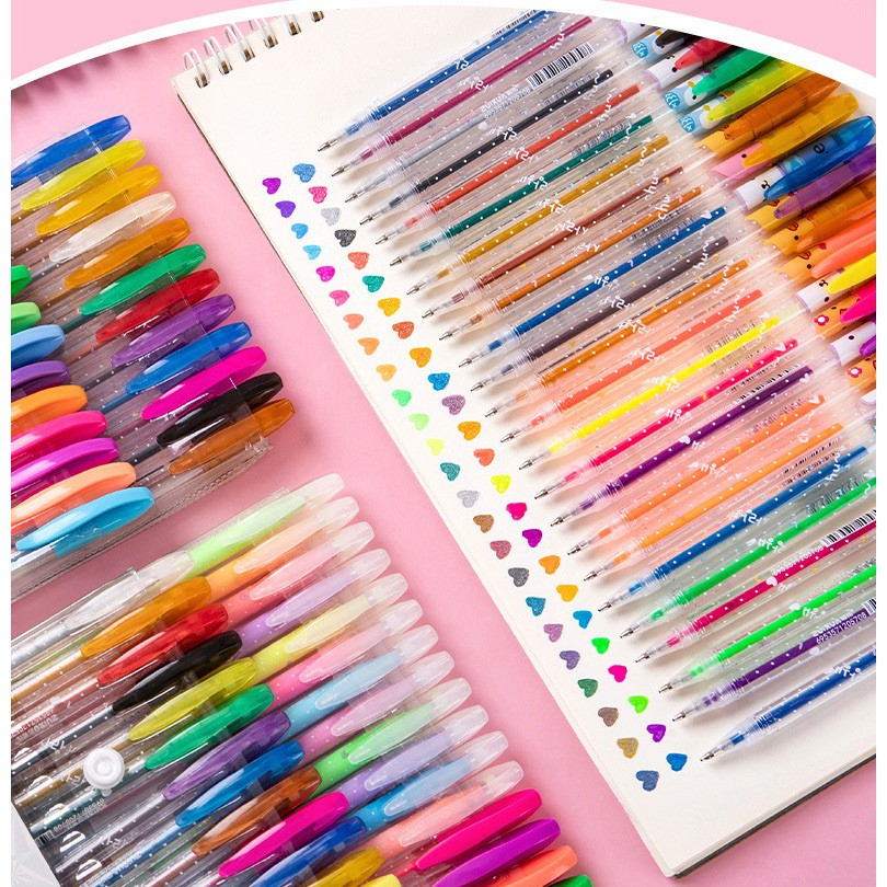 Hộp 24 Cây Viết Nhũ Kim Tuyến 24 Màu