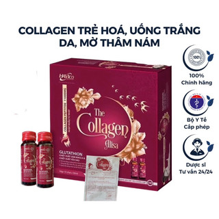 Collagen uống trắng da, mờ thâm nám Collagen peptide: 11000mg