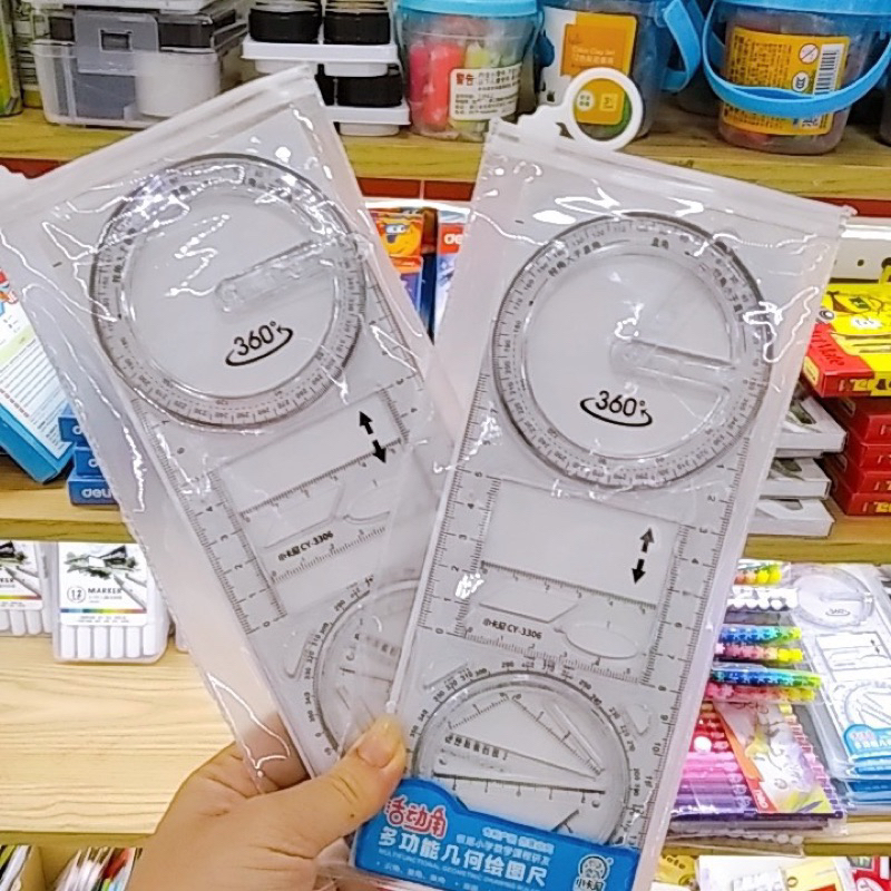 Bộ thước đa năng 4in1