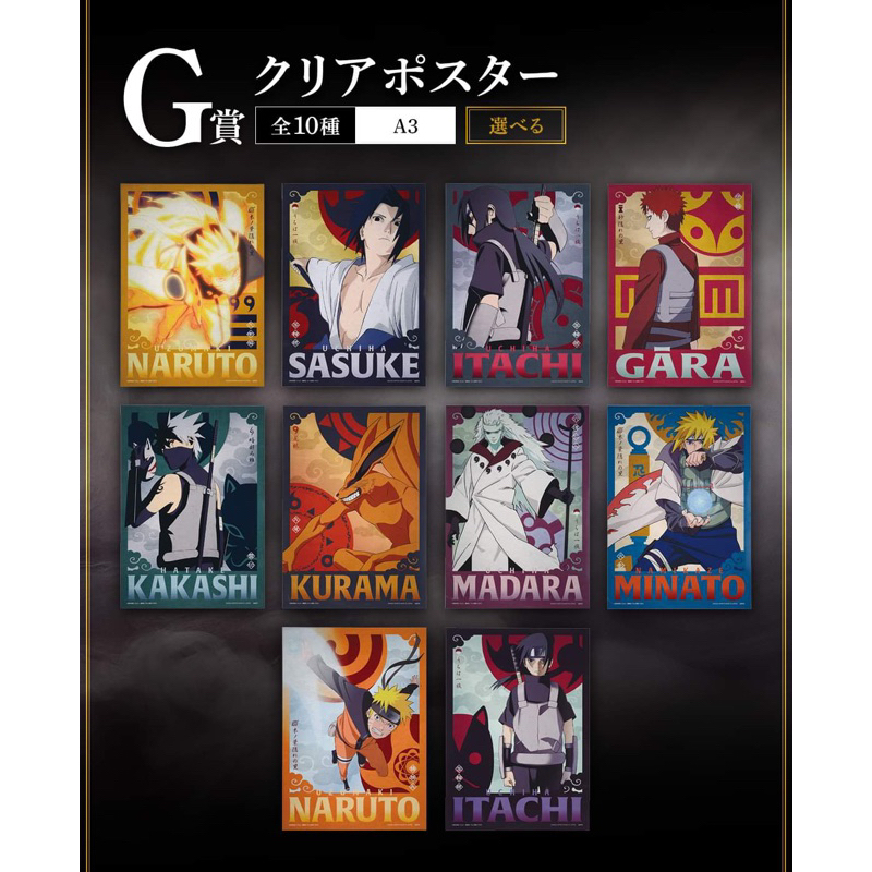 Tranh poster naruto-giải phụ ichiban