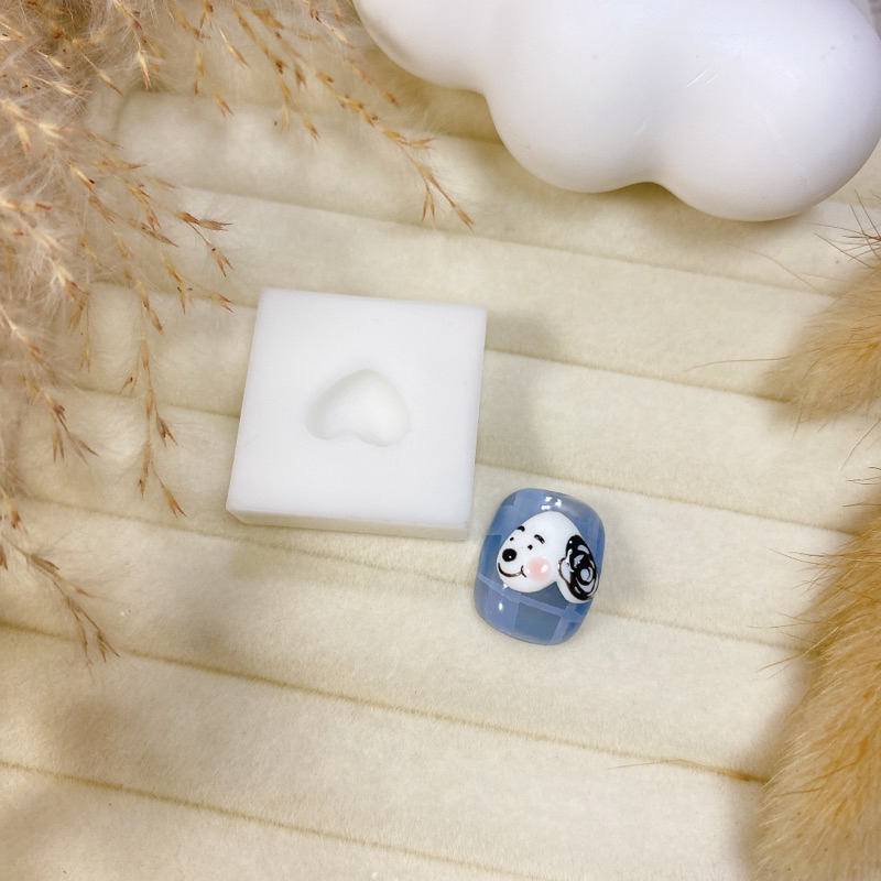 Khuôn silicon đổ charm  nail