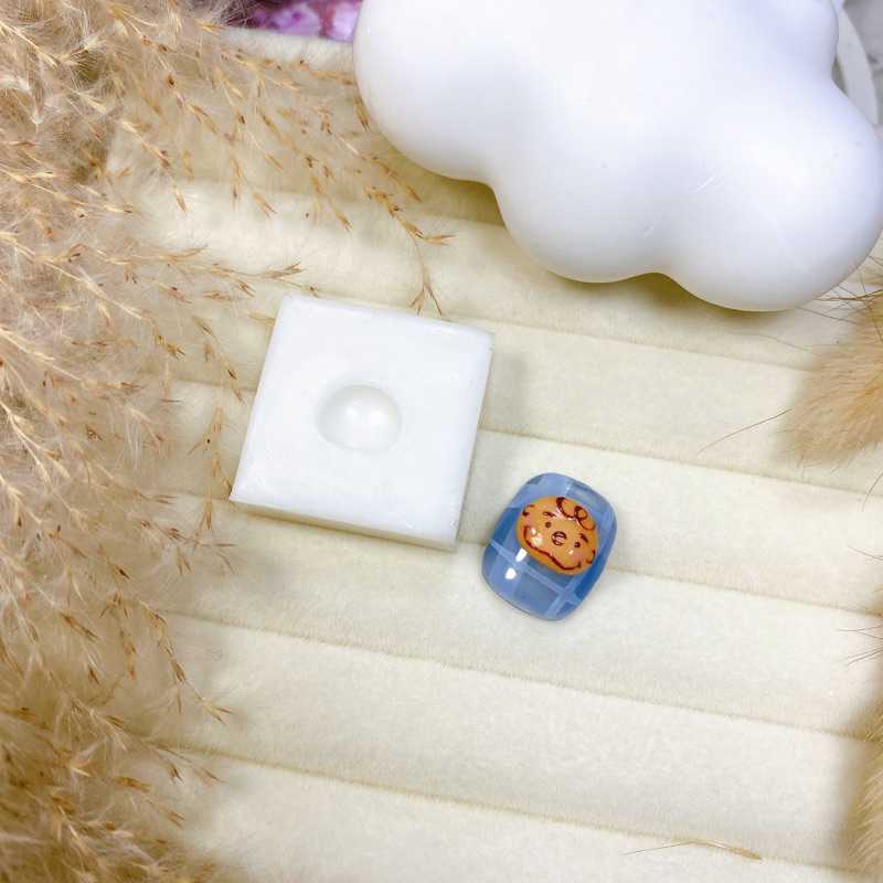 Khuôn silicon đổ charm  nail