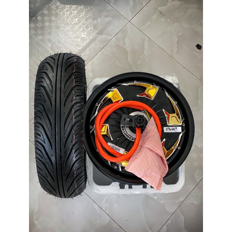 Động cơ QS 2KV4 2000W vành 12 in phanh đĩa.