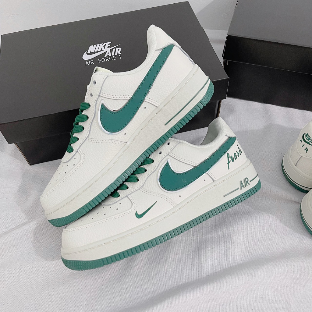 Giày Nike Air Force 1 07 Low Keep Fresh Beige Green Silver BM1996-066
