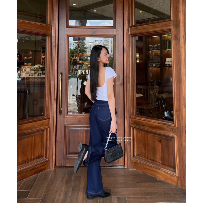 𝐇𝐨𝐧𝐞𝐲 𝐓𝐨𝐩 - Áo Dáng Ngắn Hở Lưng