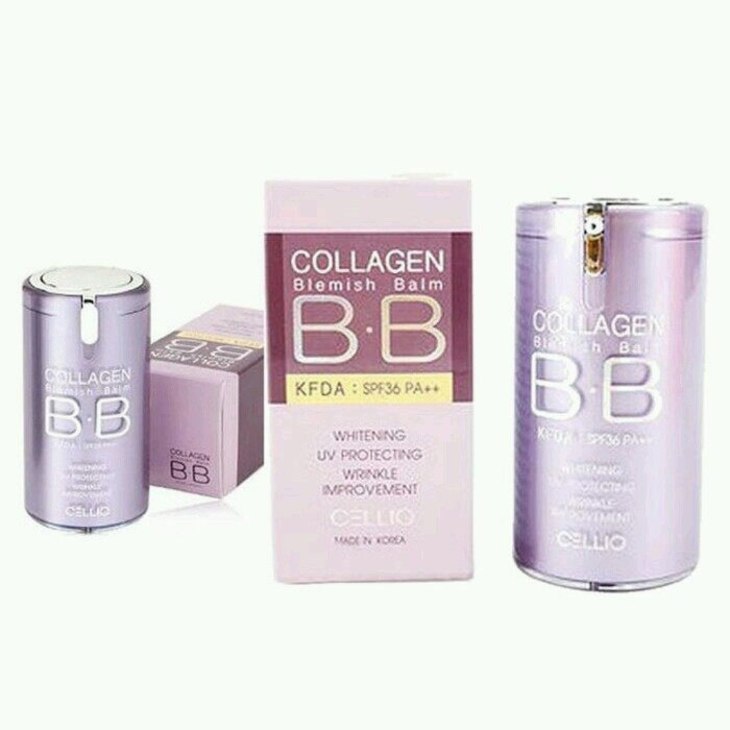 Kem nền Bb Collagen CELLIO Blemish Balm Bb SPF40 PA+++ chính hãng - Hàn Quốc - SHOP HỒNG NHUNG