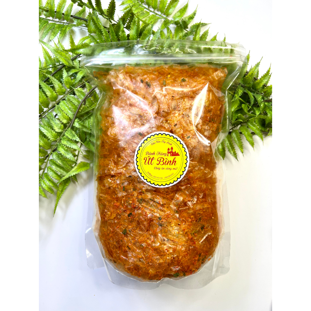 500gr Bánh Tráng Trộn Sợi Tôm Út Bình