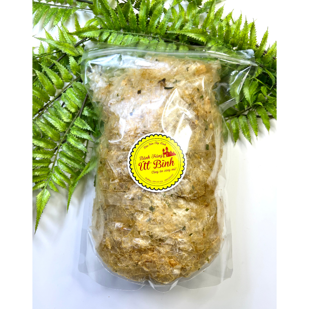 500gr Bánh Tráng Trộn Sợi Hành Út Bình