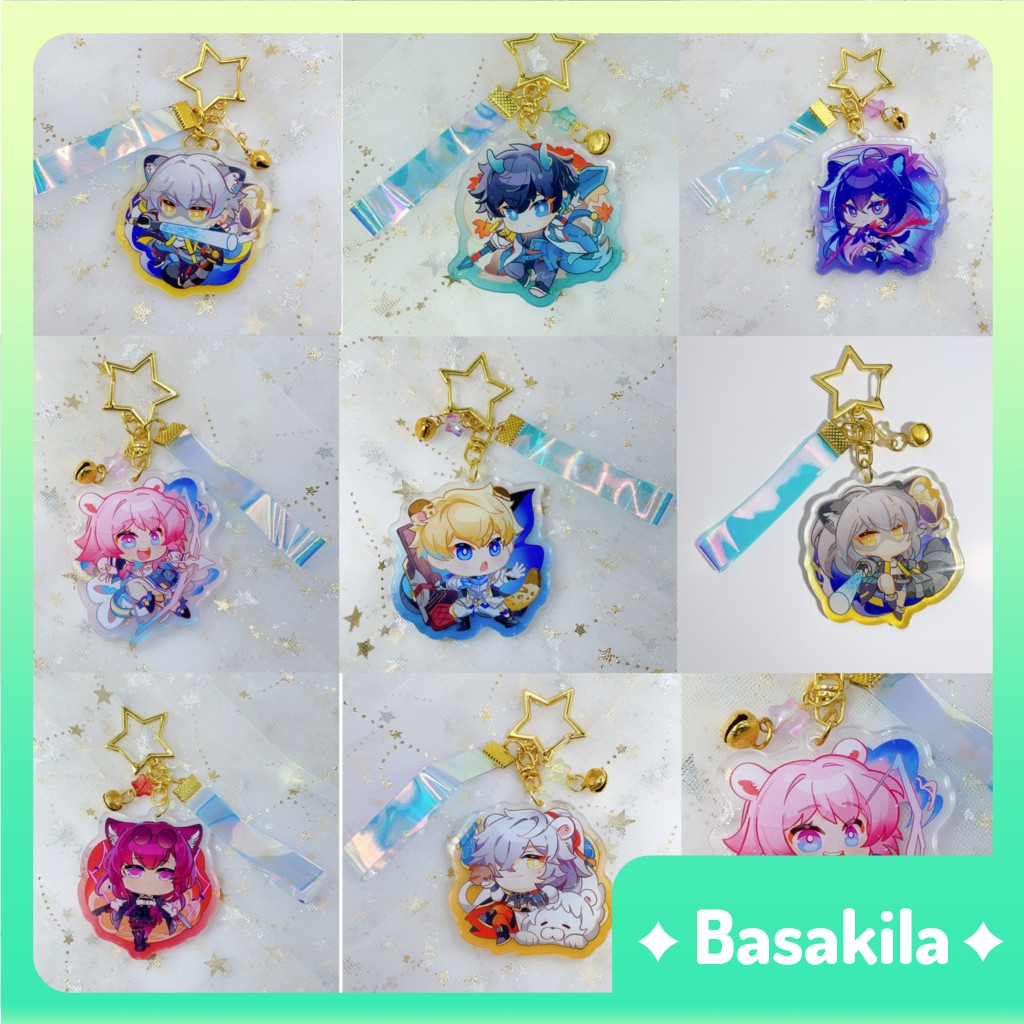 Móc khóa 5cm Honkai Star Rail