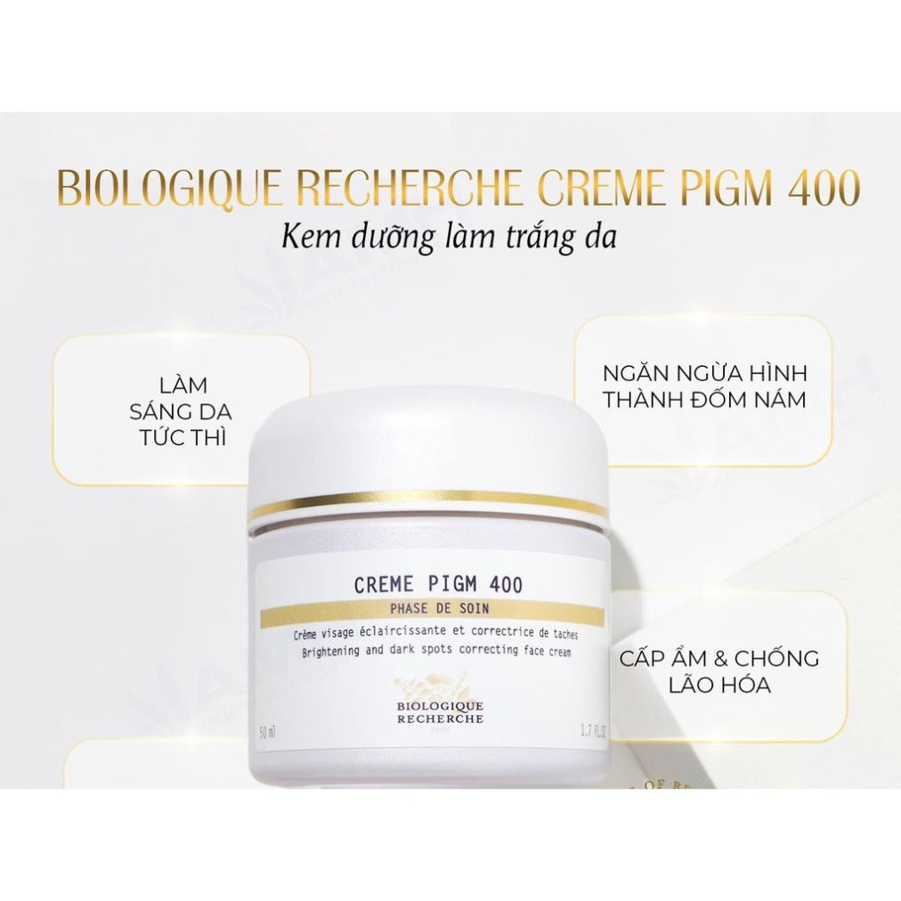 Kem dưỡng Biologique Recherche Creme PIGM 400 - Mờ Nám Làm Sáng Da Tức Thì
