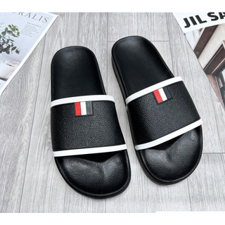 Dép Nam Nữ đẹp Thom Browne CAO CẤP vân chìm siêu nét, quai ngang thời trang trẻ xỏ ngón thể thao cá tính