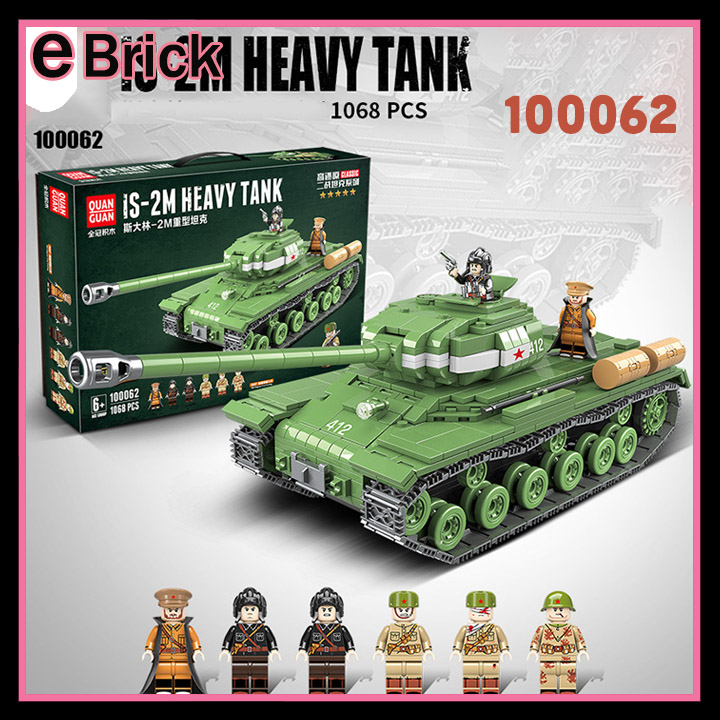 Mô hình World War Ii Is-2M Heavy Tank World War Tank Stalin-2M Heavy Tank Mô hình Xe Tăng Chiến Đấu 