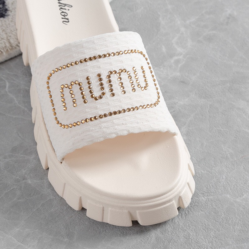 Dép Nữ Kiểu MUMU mới nhất để cao 5cm lên chân siêu sang