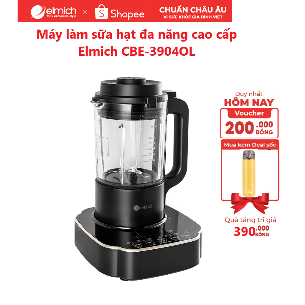 Máy làm sữa hạt đa năng Elmich CBE-3904OL