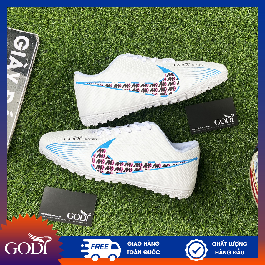 Giày đá bóng nam size 39 đến size 48 sân nhân tạo, Giày đá banh đẹp rẻ bigsize 45-46-47-48 ngoại cở đại số lớn màu trắng