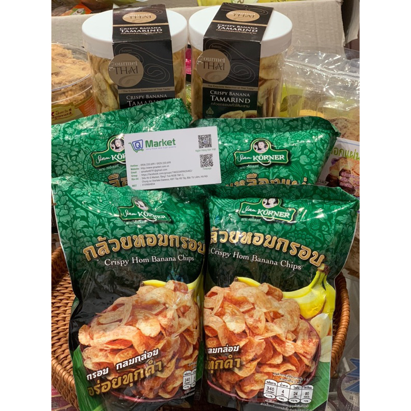 Củ-Quả sấy khô giòn Thái Lan