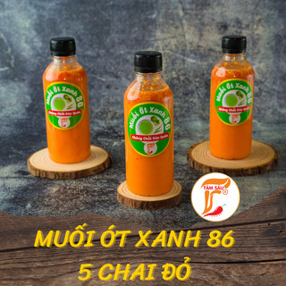  MUỐI ỚT XANH 86- Muối ớt 5 chai đỏ 