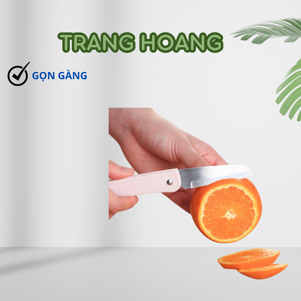 Dao gập gọn, dao gọt tiện dụng mang theo đi du lịch