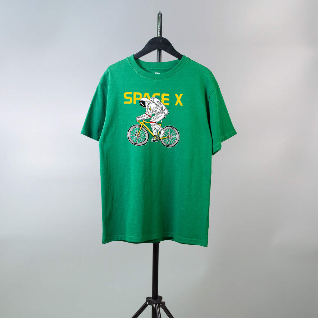 Áo Thun Nam Cổ Tròn KATUSCO In Hình Astronaut Biker A2301, Cotton 100% 2 Chiều, Hình In Cao Cấp, Trẻ Trung, Nam Tính