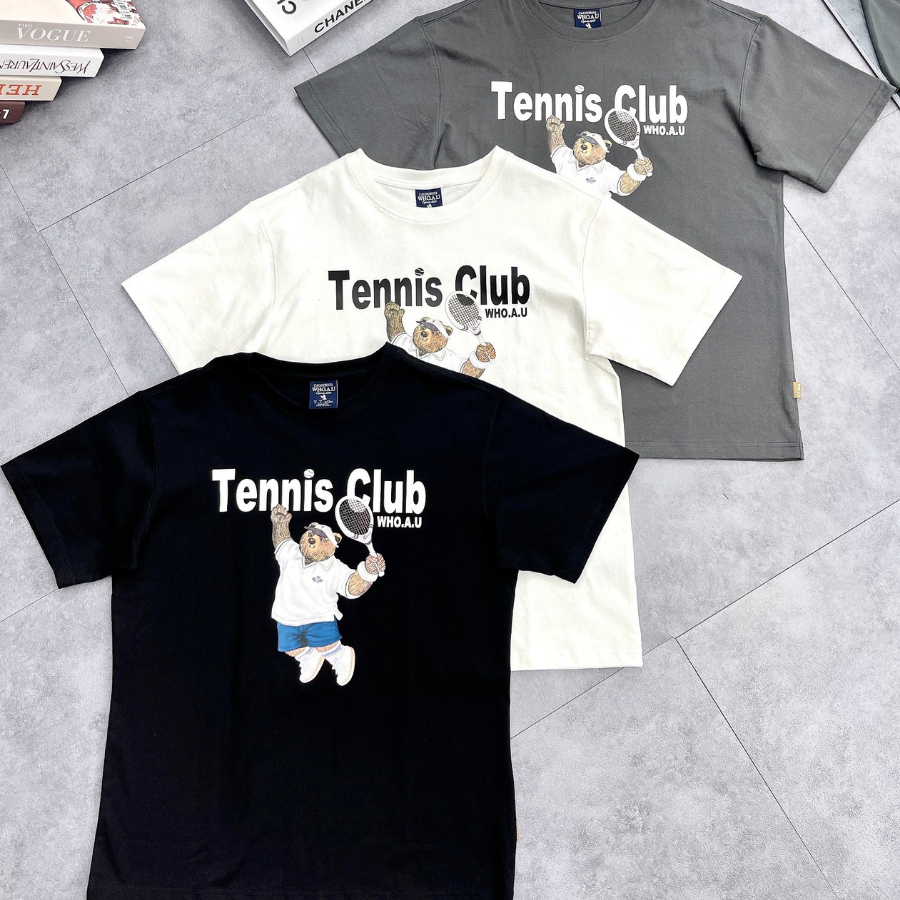 Áo Whoau in họa tiết CALIFORNIA BEAR ARHL.CLUB Tshirt Gấu Cali 1849 mẫu mới 2023 - SOGU