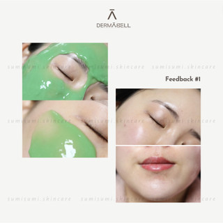 SẴN (Dermabell) Mặt nạ thạch rau má Premium Cica-Forest Modeling Pack