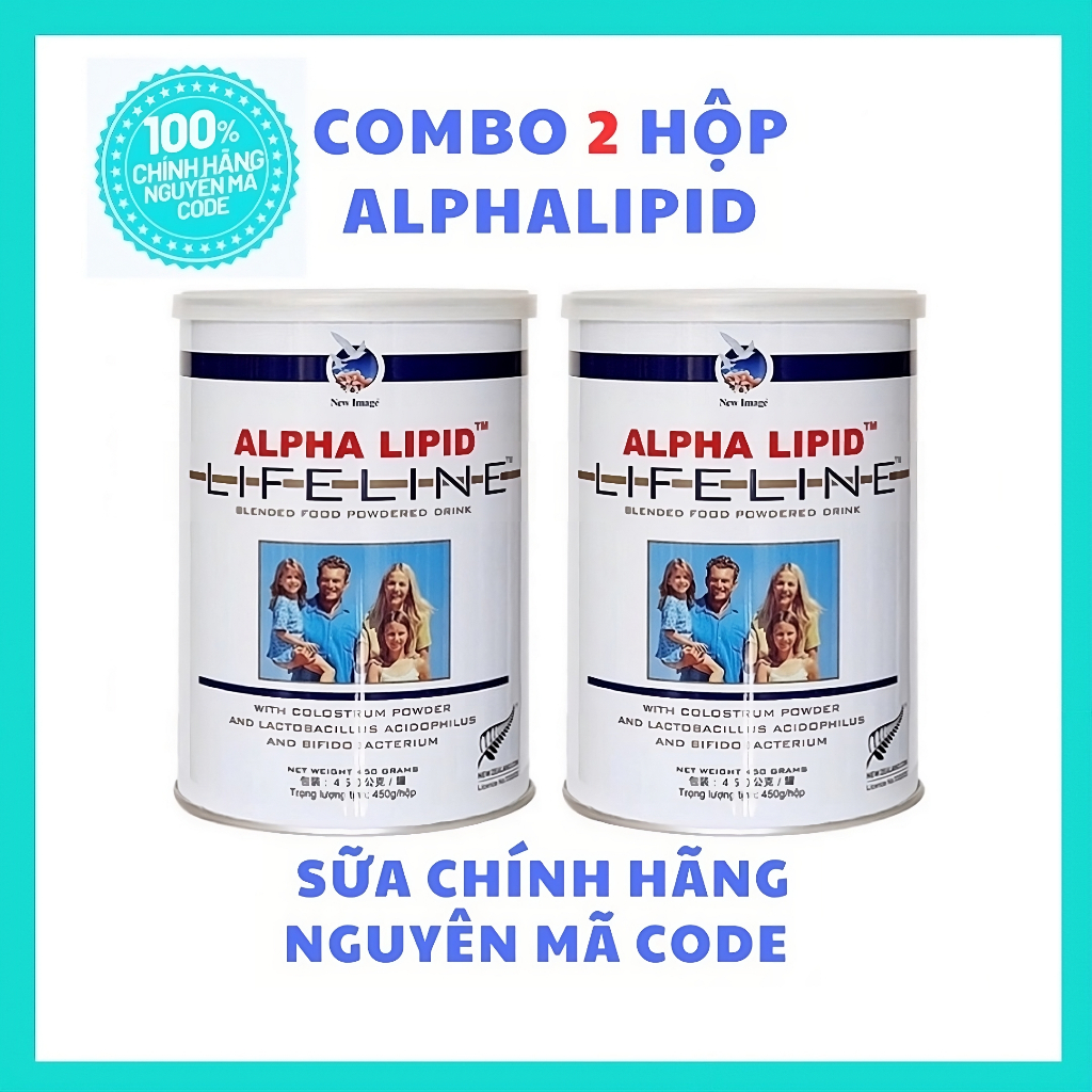[ COMBO 2 HỘP ] Sữa Non Alpha Lipid 450g Chính Hãng New Zealand