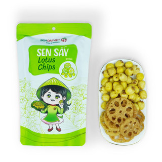 Hạt sen sấy, củ sen sấy vị wasabi 30 gram