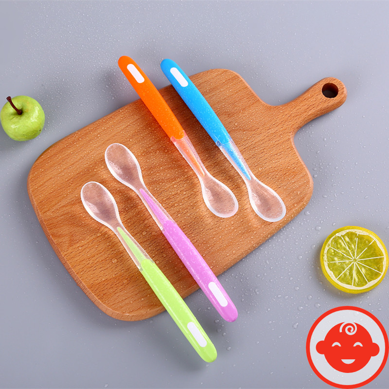 Thìa ăn dặm silicon MỀM DẺO bảo vệ nướu cho bé