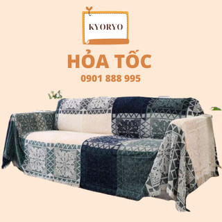 KHĂN PHỦ SOFA, THẢM VINTAGE, THẢM THỔ CẨM SIZE TO SIÊU MỀM MỊN