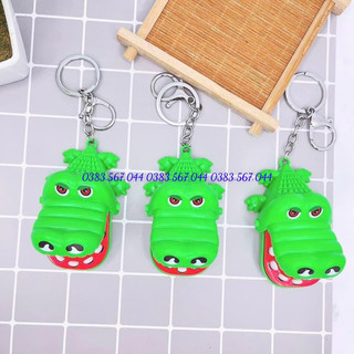 Móc khoá cá sấu siêu cưng
