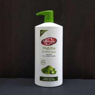 Sữa tắm lifebuoy bảo vệ da matcha khổ qua, than tre hoạt tính