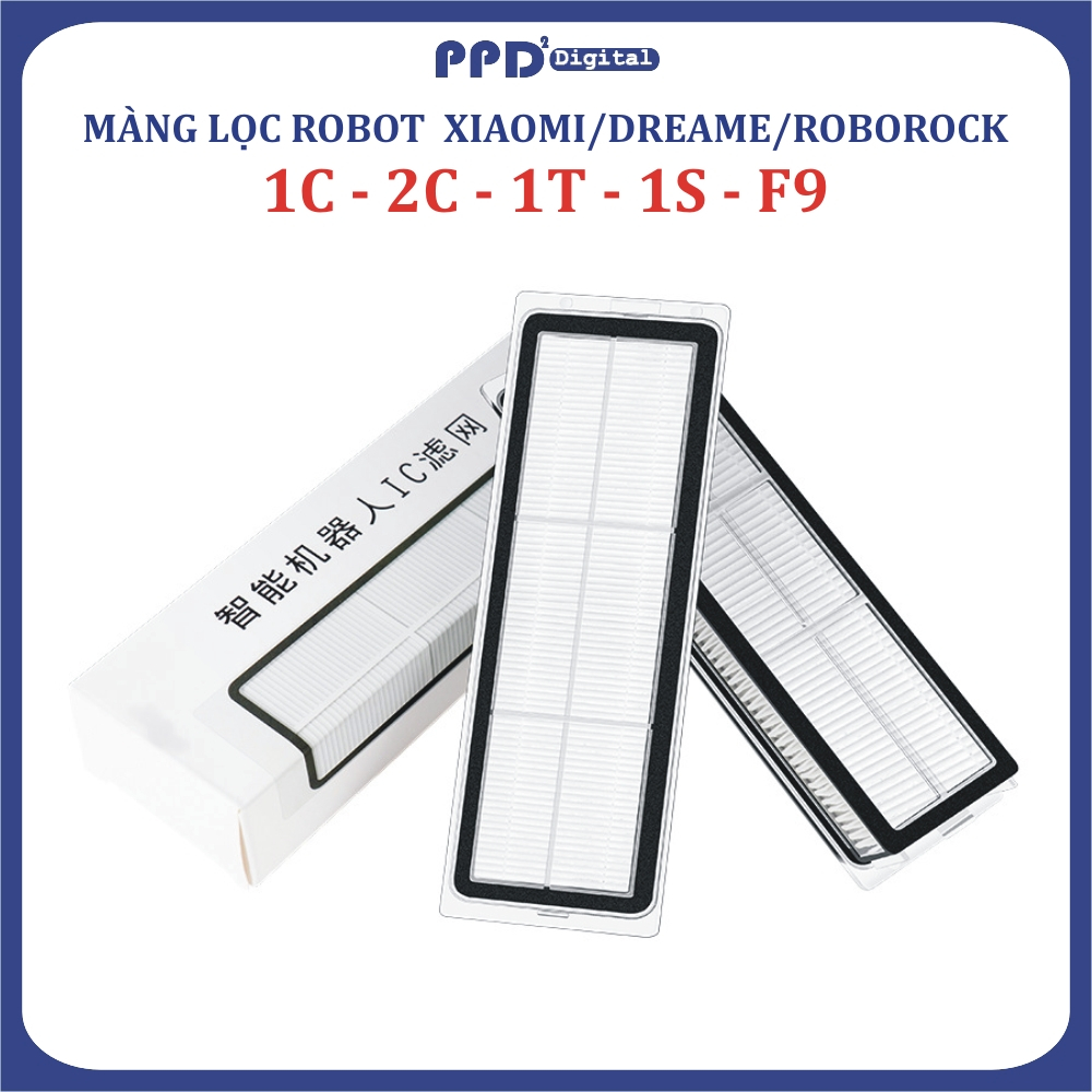 Phụ kiện robot hút bụi lau nhà Xiaomi Dreame 1C, 2C, 1T, Dreame F9 , Màng lọc hepa, Tấm lọc, Lọc Bụi
