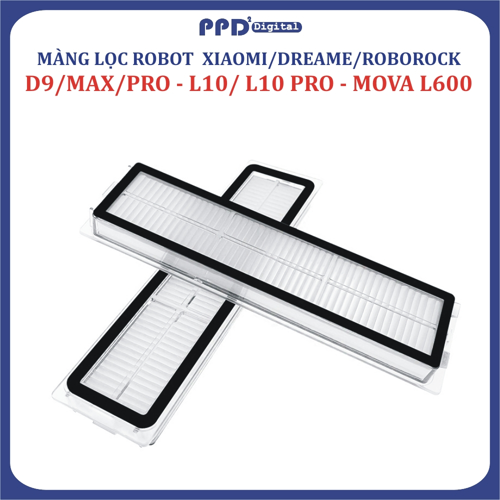 Phụ kiện robot hút bụi lau nhà Xiaomi Dreame D9, D9 Max, L10 , L10 Pro , Màng lọc hepa, Tấm lọc, Lọc Bụi