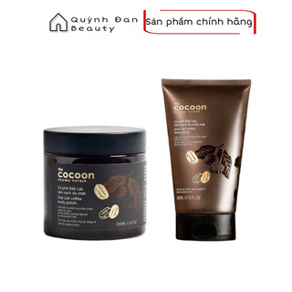  Tẩy da chết mặt cơ thể cà phê Đắk Lắk Cocoon cho làn da mềm mại & rạng rỡ 150ml 200ml 