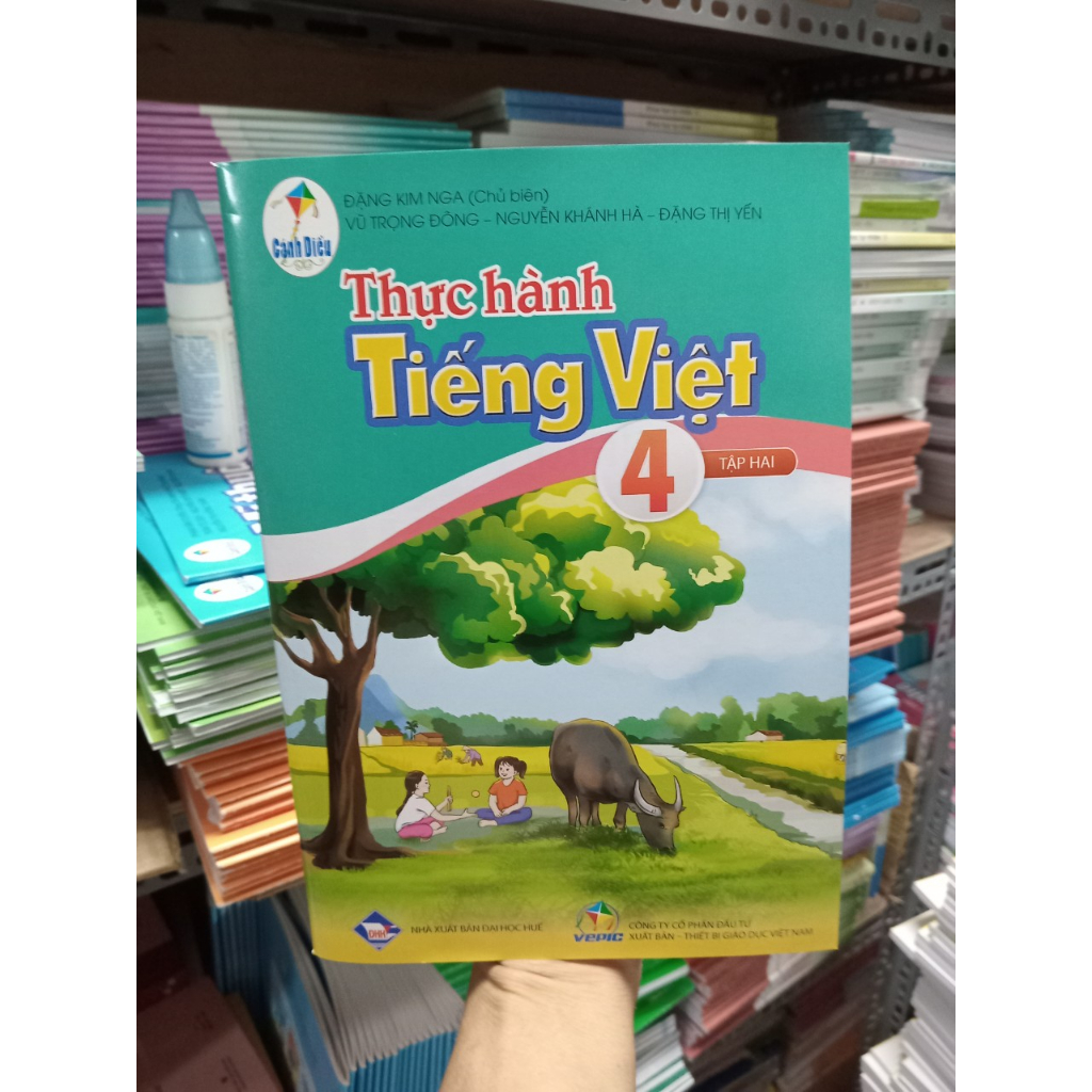 Sách - Thực hành tiếng việt 4 ( Cánh diều ) + Bán kèm 1 cuốn tô màu 15k