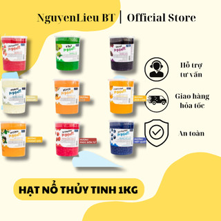 Hạt thủy tinh hùng chương 1kg - nhiều vị